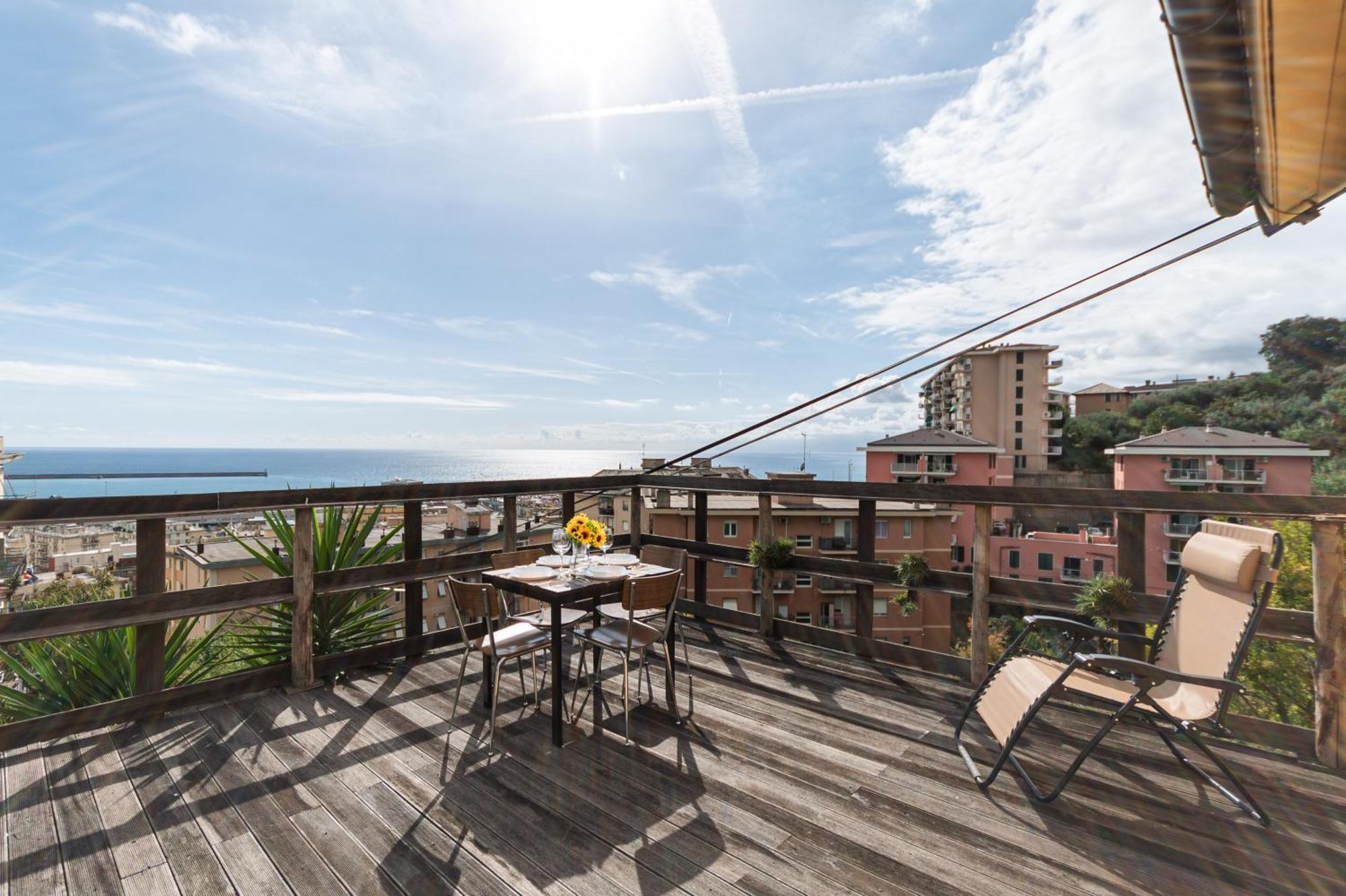 Parcheggio Gratis - 10min Aeroporto - Vista Mare Apartment *